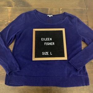 Eileen Fisher Linen Crewneck Sweater